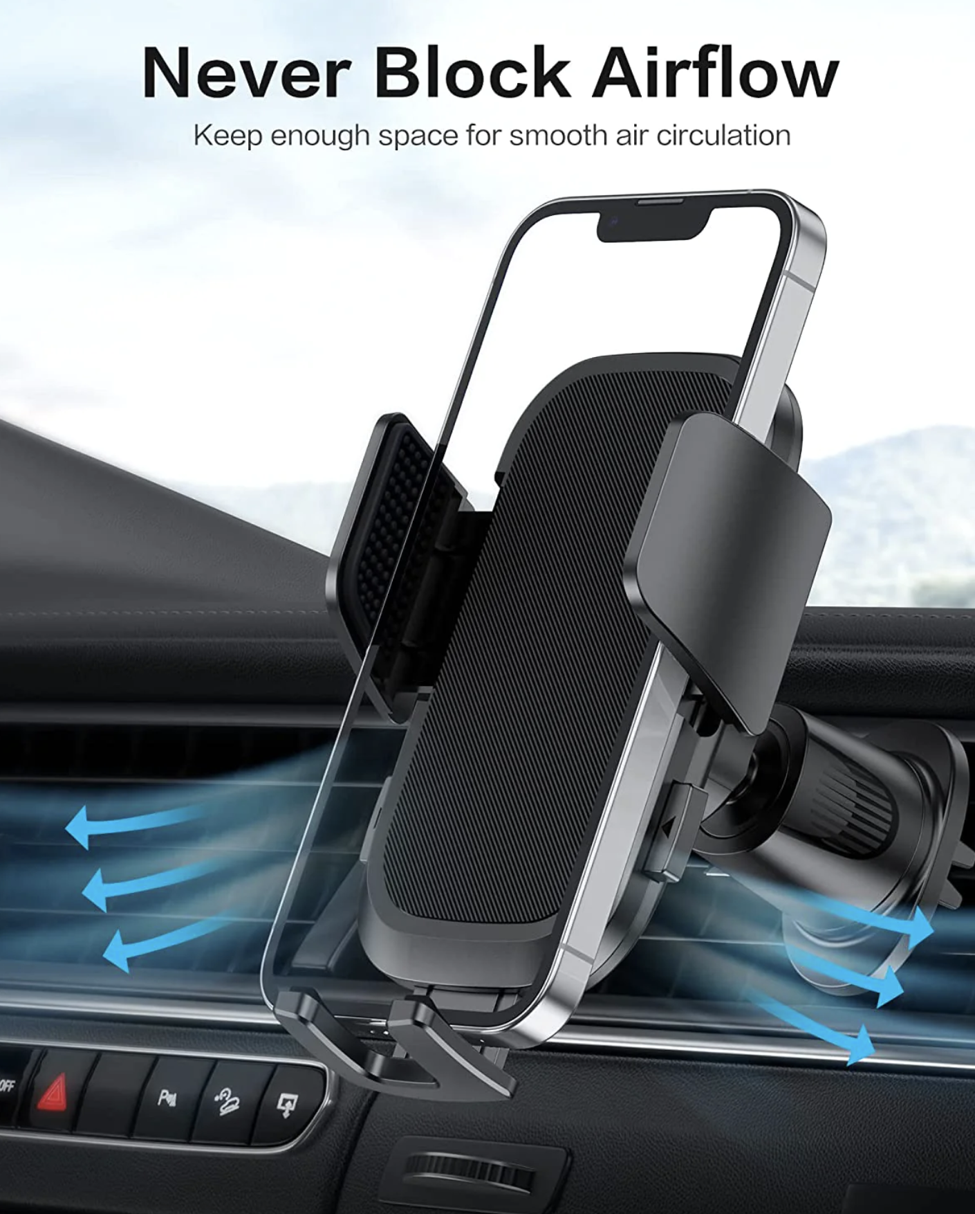 Clip & Klemme CV02 – Lüftungsschlitz-Autohalterung - Image 2