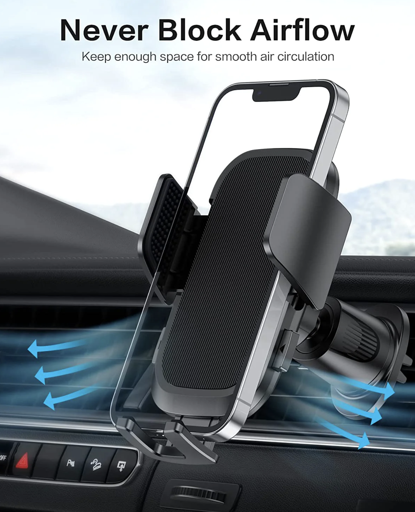 Clip & Klemme CV02 – Lüftungsschlitz-Autohalterung - Image 3